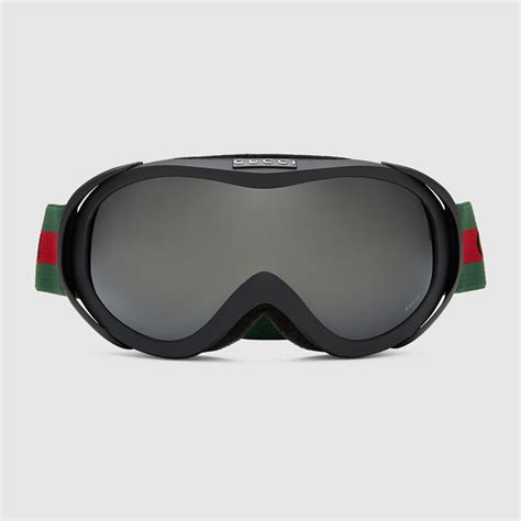 gucci ski goggles black